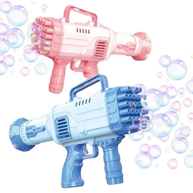Machine à bulles de savon / fusée à 69 trous pour enfant Bazooka