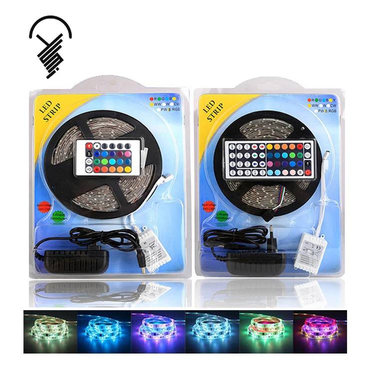 Bande lumineuse RGB Led multicolore avec télécommande - Ouffstore