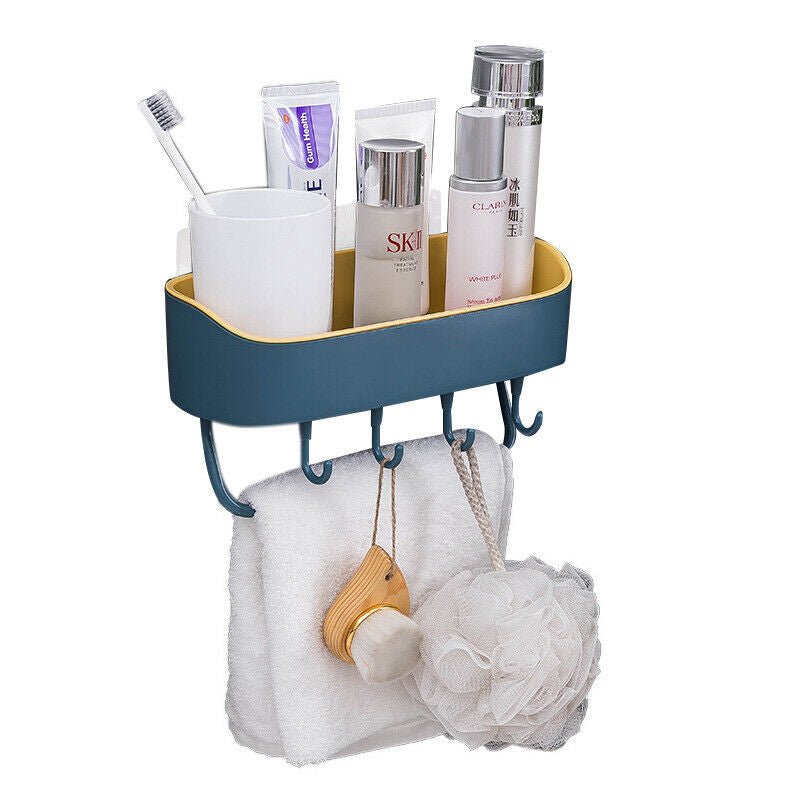 Boîte de Rangement Salle de Bain avec Crochets - Ouffstore