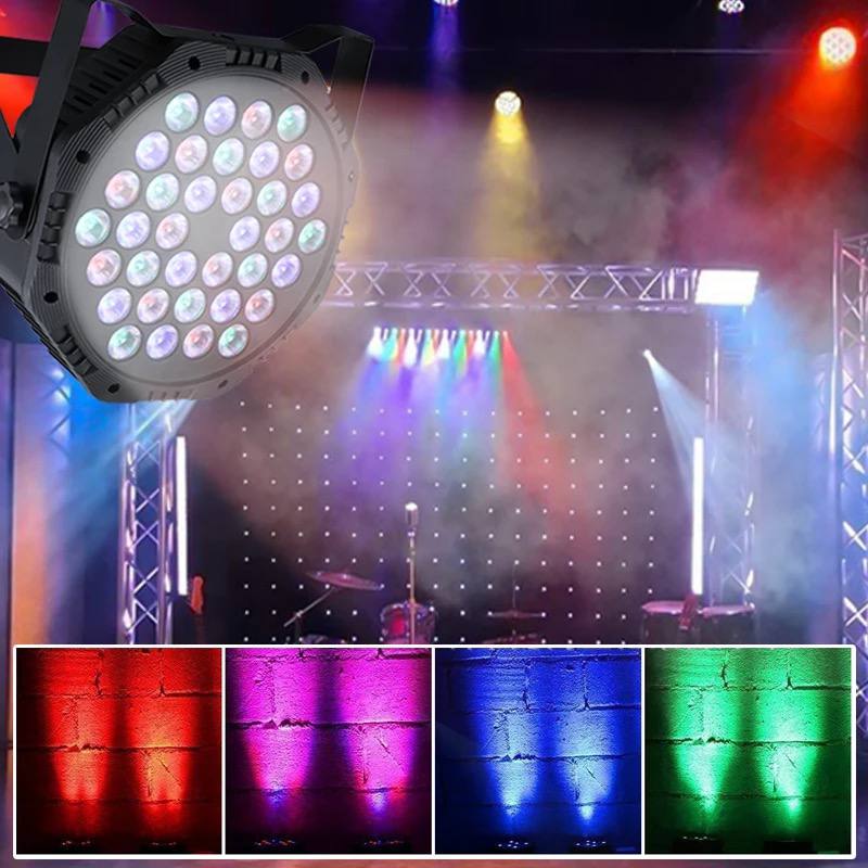 Disco scène lumière couleur LED professionnel 18 LED - Ouffstore