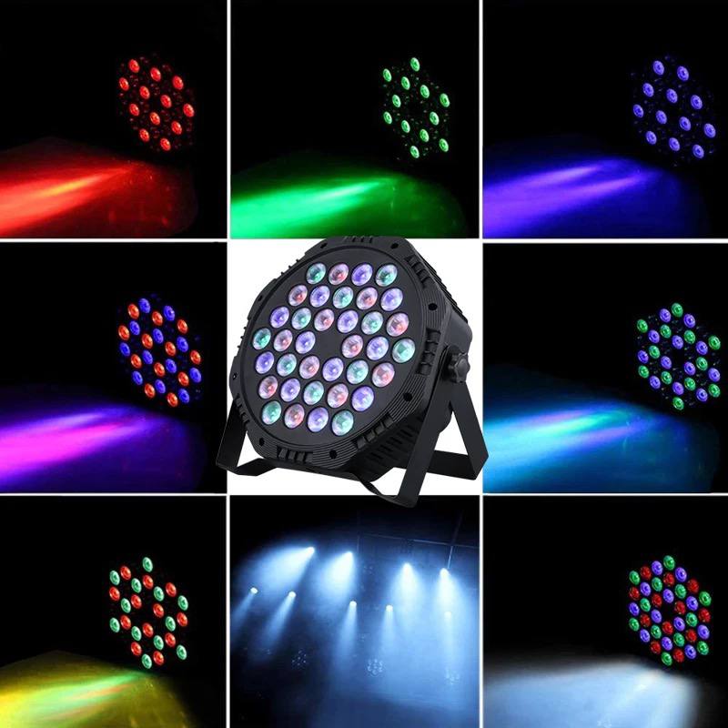 Disco scène lumière couleur LED professionnel 18 LED - Ouffstore