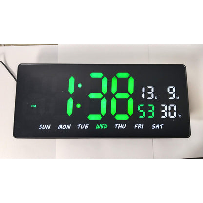 Grande horloge numérique LED 36 cm Longueur sur 15,5 cm de hauteur