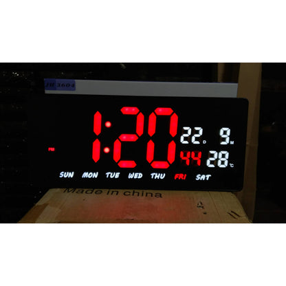 Grande horloge numérique LED 36 cm Longueur sur 15,5 cm de hauteur