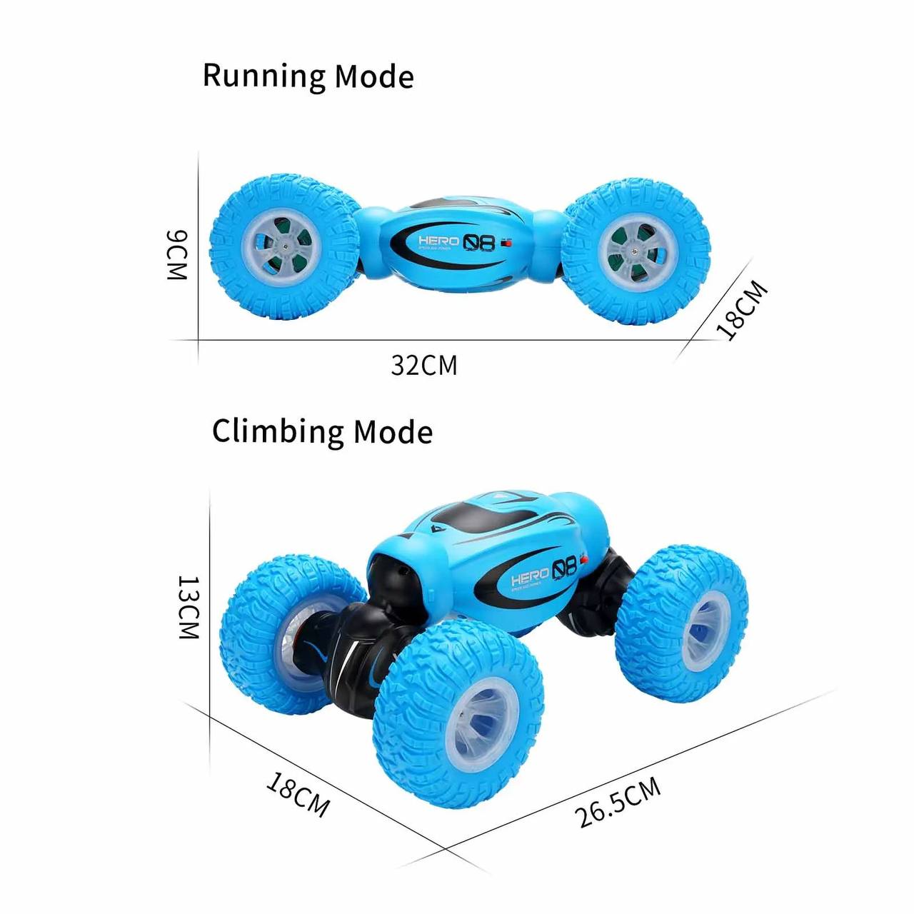 Voiture Télécommandée Tout-Terrain Déformable pour Enfant