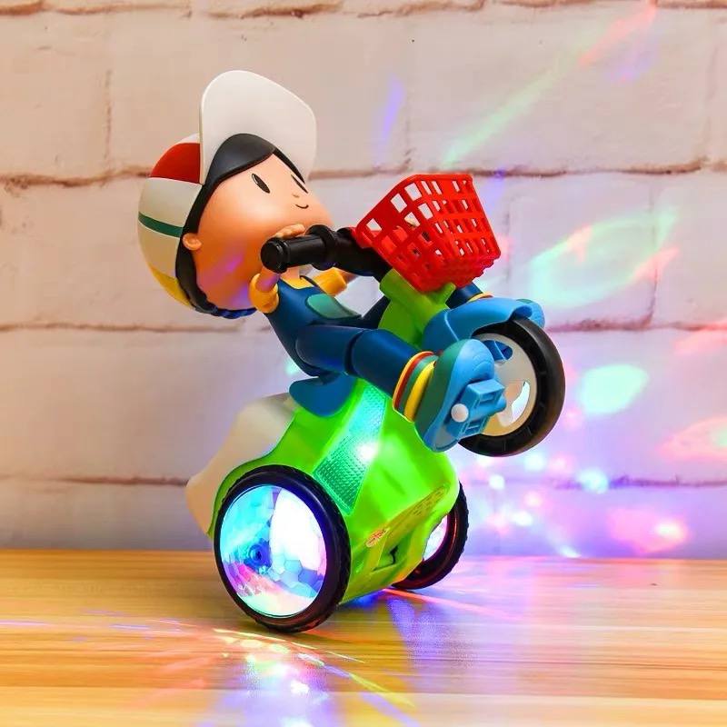 Tricycle électrique éclairage musique dessin animé jouets pour enfants garçon