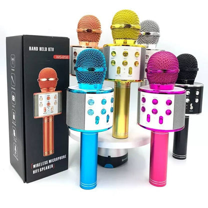 Microphone de karaoké Portable sans fil