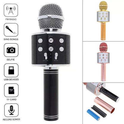 Microphone de karaoké Portable sans fil