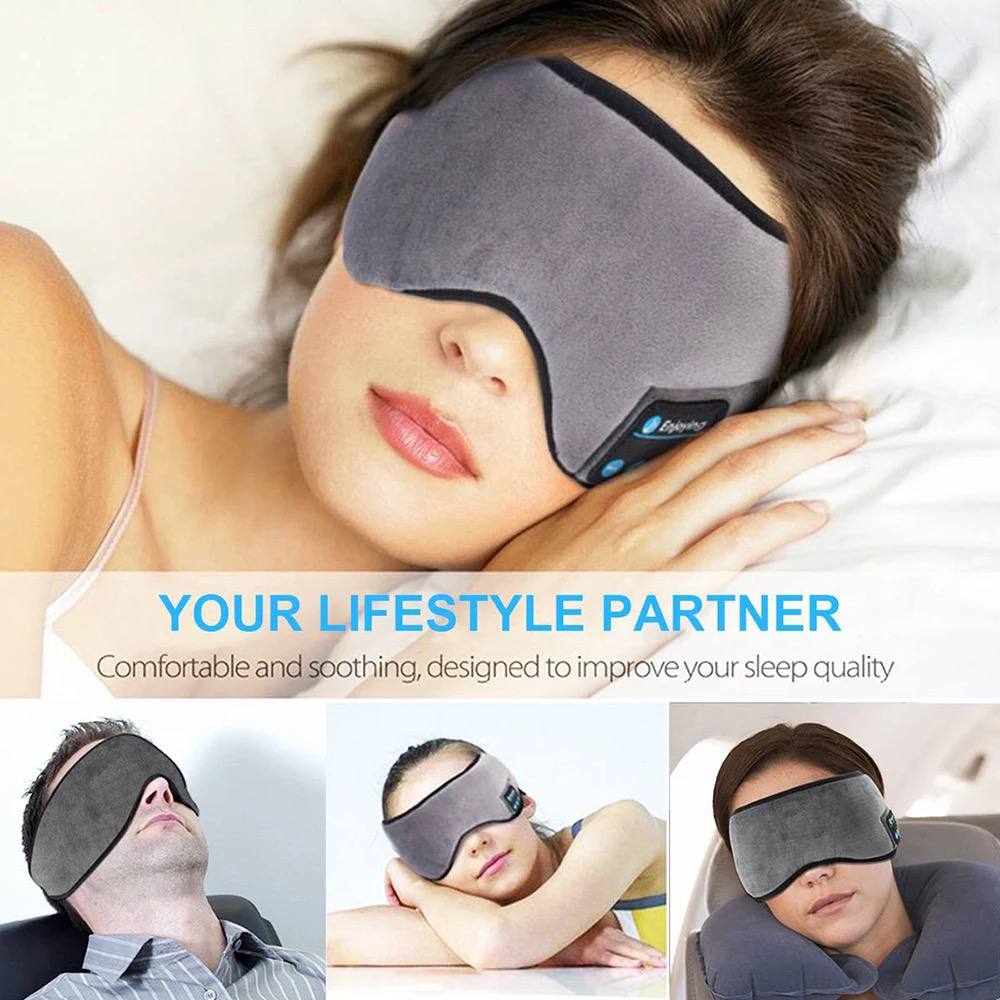 Écouteurs Bluetooth Dormir Casque Masque Pour Les Yeux