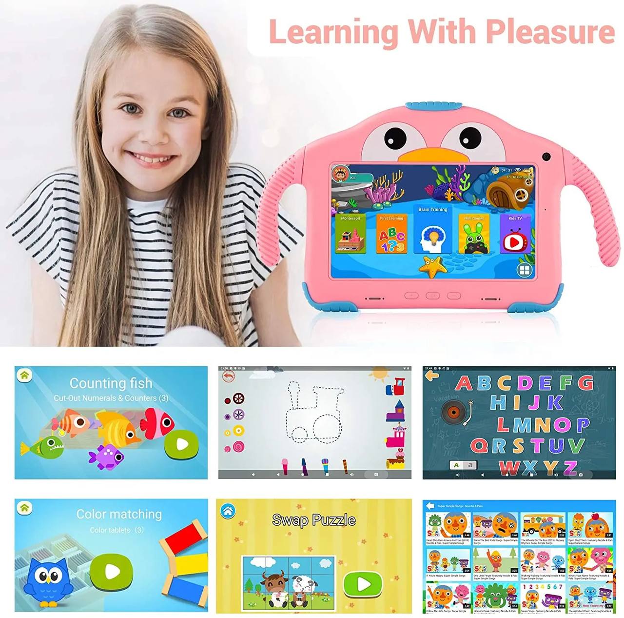 Tablette Android parfaite pour enfants Noël