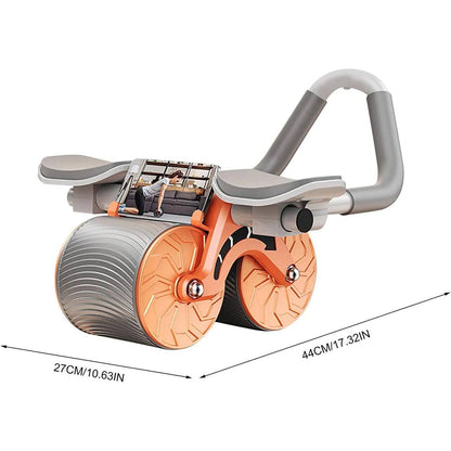 Rouleau à abdominaux avec rebondissement automatique